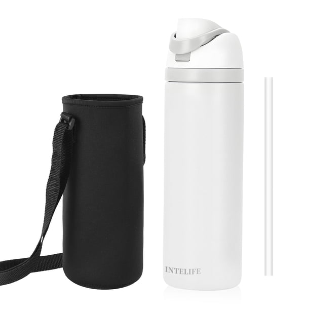 Termo Botella 900ml Agua Térmica Acero Inoxidable Estuche