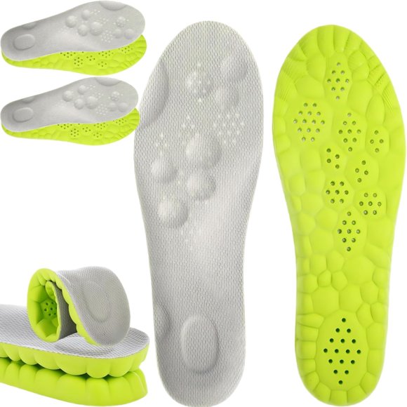 Plantillas Sckoemo 4D Cloud de espuma de memoria - 2 pares