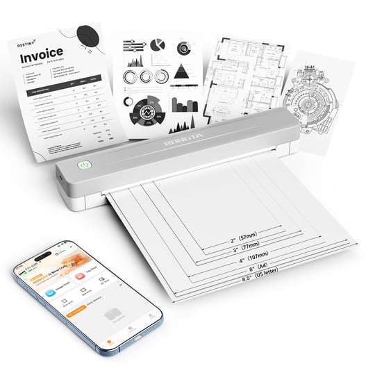 Impresora Térmica Portátil Bluetooth Inalámbrica Rongta