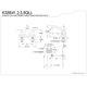 thumbnail image 2 of Grifo para lavabo Kingston Brass Executive de doble palanca de 10 cm, 2 of 2