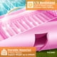 thumbnail image 4 of Bronceador inflable para piscina, salón, flotador, en forma de L, rosa, 4 of 7