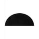 thumbnail image 2 of Alfombra Redonda 150cm X 150cm Decorativa Color Negro, 2 of 4