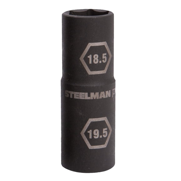 Impact Flip Socket Steelman Pro, 18,5 mm x 19,5 mm, 1/2 pulgadas