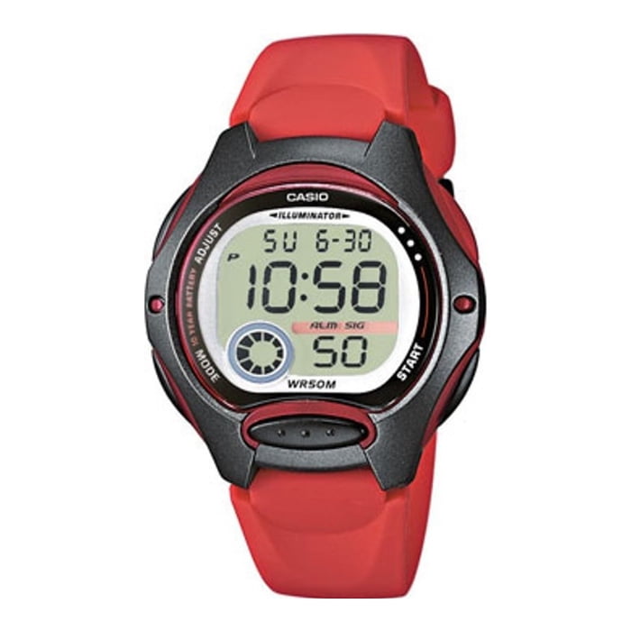 Reloj Digital Rojo Casio Lw-200-4av