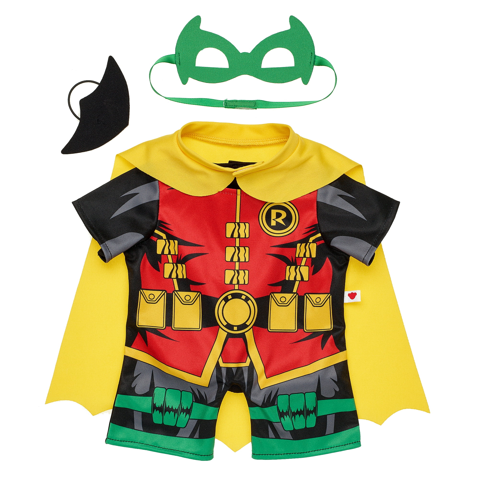 Build-a-bear - Disfraz Robin Build A Bear Con Capa Y Antifaz Verde