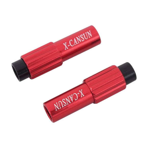 Regulador de Tensión de Cable en Línea Indexado para Bicicleta, Tensor de Cable de Bicicleta, Tensor de Cilindro en Línea para Bicicletas de Montaña B Rojo