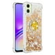 thumbnail image 3 of FOXDOCK Funda Glitter Líquida para Samsung Galaxy A07 con Anillo Brillante, TPU Antichoques y Esquinas Reforzadas, Soporte, 3 of 6