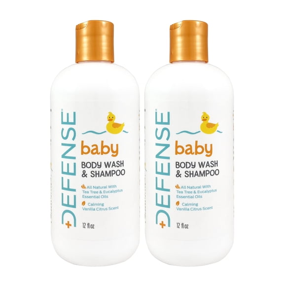 Champú y Jabón Defense 355 ml (2 unidades) Bebé y Cuerpo