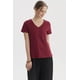 thumbnail image 1 of Polera Mujer Lisa Algodón Vino, 1 of 4