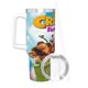 thumbnail image 3 of Los Croods: Árbol Familiar Vaso aislado de acero inoxidable con asa, diseño temático, regalo para familia, amigos y fans; incluye pajita y encaja en el portavasos estándar, 40 oz, 3 of 6