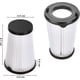 thumbnail image 5 of Filtro CX7 de 6 piezas Compatible con modelos de aspiradora AEG CX7-2 Ergorapido como AEF150, filtro AEG CX7 Filtro de repuesto Filtro HEPA para todos los modelos CX7-2 con 1 cepillo de limpieza, lava, 5 of 8