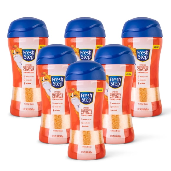 Cristales para Arena de Gato Fresh Step Summer Breeze 6x425g