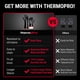 thumbnail image 2 of Guantes impermeables Potholder ThermoPro de 36 cm y 470 °C, resistentes al calor, 2 of 9