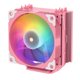 thumbnail image 1 of Enfriador de aire para CPU Vetroo V5 con 5 tubos de calor, 120 mm RGB, rosa, 1 of 9