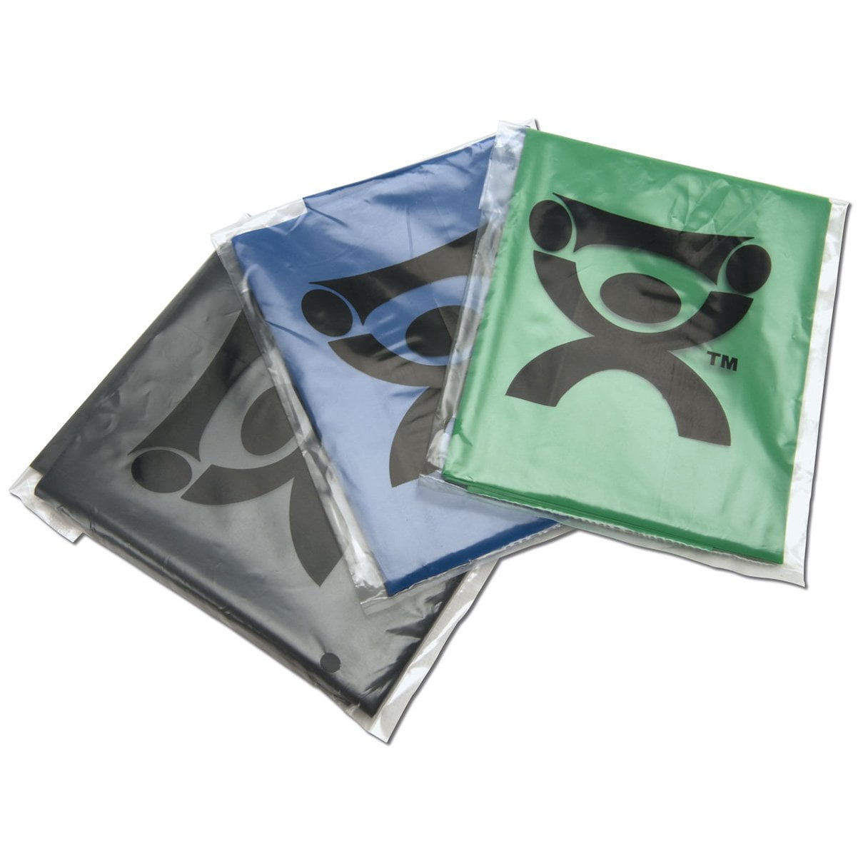 Banda De Ejercicio Cando 10-5282, 3 Piezas, Baja En Polvo, Moderada