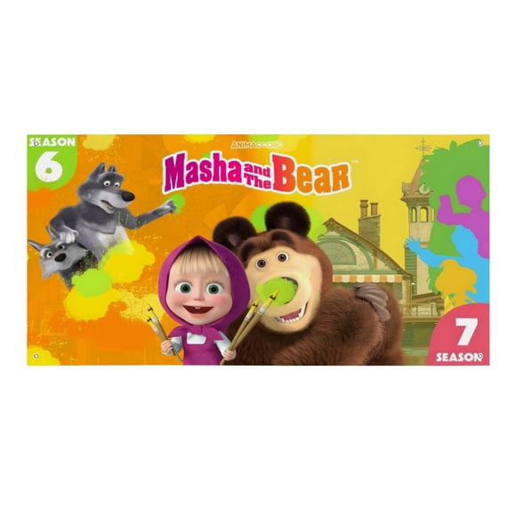 Masha y el Oso Fondo Temático Pancarta Suministros de Decoración para Fiesta de Cumpleaños, Decoración de Fondo de Fiesta Personalizado,120*180cm