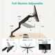 thumbnail image 3 of Soporte de monitor WALI Gas Spring para pantallas de 17 a 34 pulgadas, 3 of 9