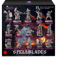 Personajes De Héroes Y Npc De Dnd Miniatures Wildspire Spellblades