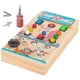 thumbnail image 2 of Tablero de Control de madera para niños, juguete iluminado, tablero de actividades, interruptor, tablero de actividades, juguete de viaje para bebés d, 2 of 5