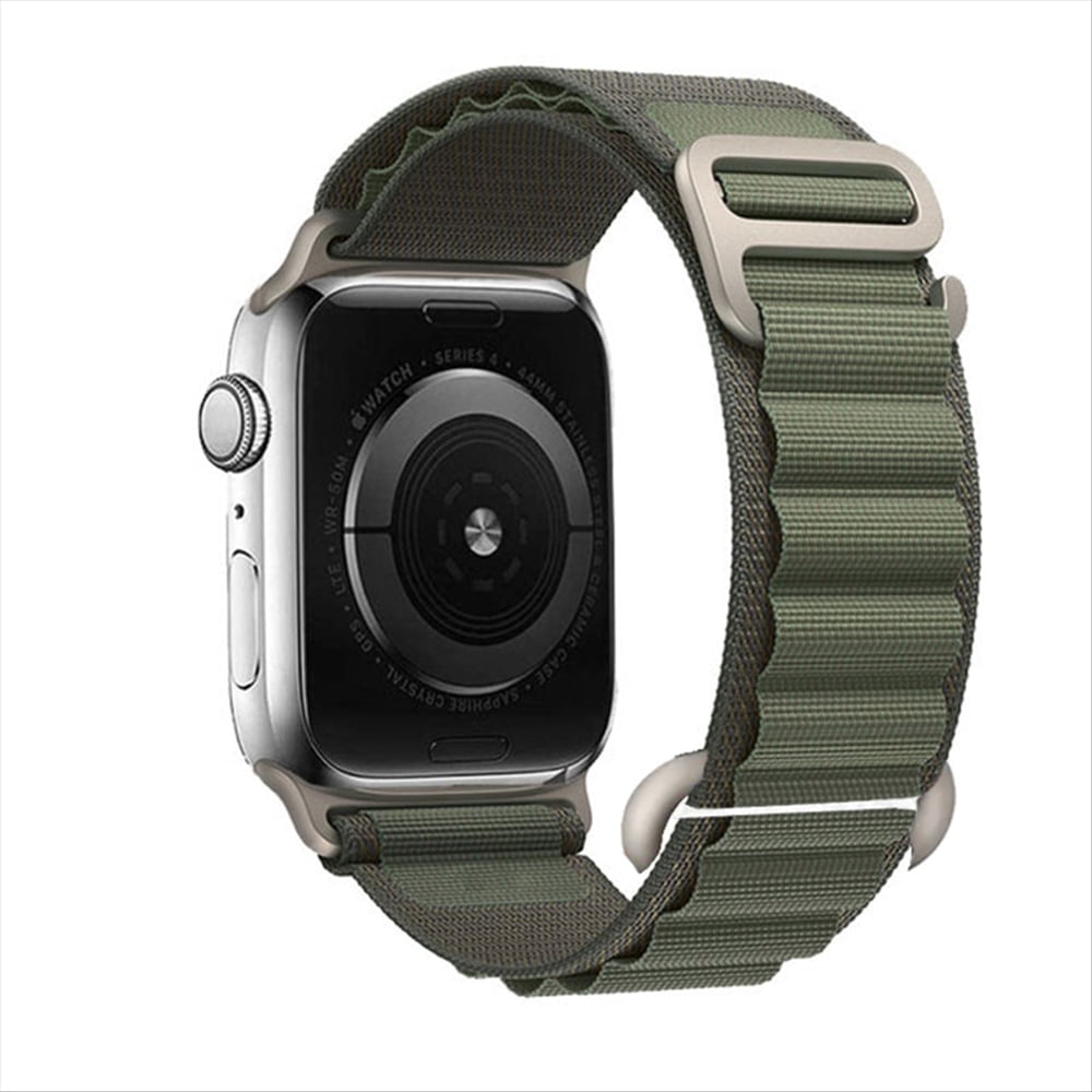 Correa Deportiva Aaronmei Nylon Verde 42-44-45-49mm