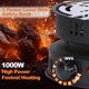 thumbnail image 3 of Quemador de Carbón SERdeerCH 1000W Placa Caliente de 18 cm Negro, 3 of 6
