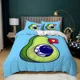 thumbnail image 1 of Astronaut Duvet Cover Set King Size Cartoon Astronaut Star Moon Pattern Bedding Set Microfiber Space Theme Full Twin Quilt Cover, 1 of 5