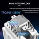 thumbnail image 2 of Enfriador de aire para CPU Thermalright PS120SE con 7 tubos de calor y 2 ventiladores, 2 of 6