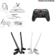 thumbnail image 3 of Accesorios para juegos: palillos para los dedos, para mantener el mando alejado de los restos de comida, regalos creativos, pinzas para patatas fritas, para el mando de Xbox, PS4 y PS5 (paquete de 2), 3 of 7