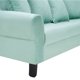 thumbnail image 4 of Living Lua Sofa 3 Cuerpos + 2 Poltronas Felpa Verde Agua, 4 of 6