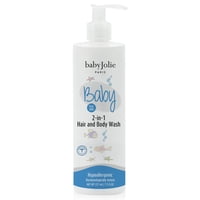 Gel De Baño Para Bebés Baby Jolie 2 En 1 Para Cabello Y Cuerpo 221 Ml