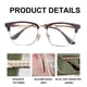 thumbnail image 3 of Gafas bloqueadoras de luz azul, gafas de moda de doble haz, montura de gafas anti-luz azul, 3 of 5