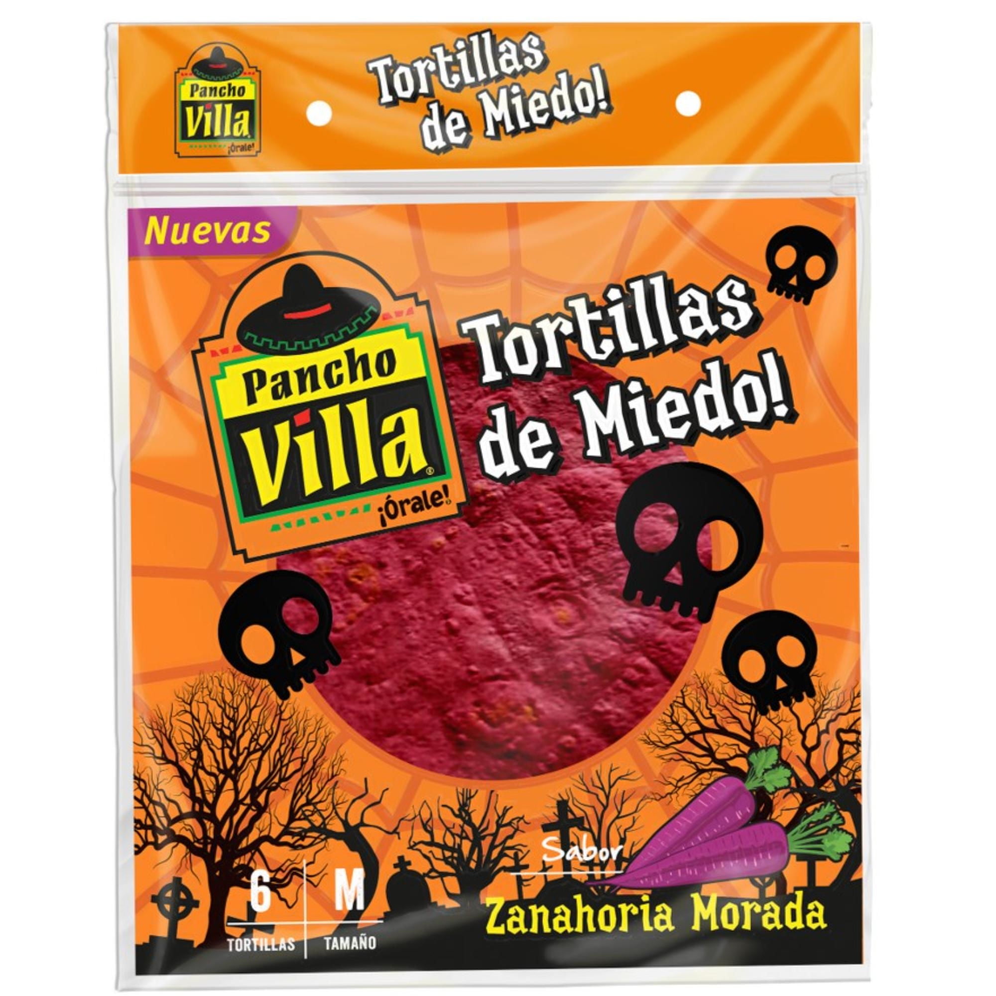 Tortilla Zanahoria Morada M 6 Un 150 g Pancho Villa