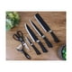 thumbnail image 3 of Set De 6 Cuchillos Juego Cuchillos Cocina Tijera Pelador, 3 of 3