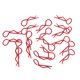 thumbnail image 1 of 20 Piezas De Clips De Cuerpo De Acero Inoxidable R Pin Shell Para 1/10 1/12 1/16 RC Car, 1 of 5