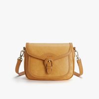 Ecosusi Cartera Bandolera Evelina De Papel Lavable Ecológico Ámbar