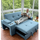 thumbnail image 3 of Sofá Cama Elite Azul Índigo 2 Plazas 185 cm Reclinable con Baúles, 3 of 6