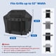 thumbnail image 2 of Funda para parrilla SunPatio, 140 cm, impermeable, para Weber Charbroil, 2 of 9
