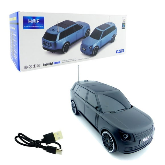 Parlante Recargable Mod.hf-f119 Land Rover Negro
