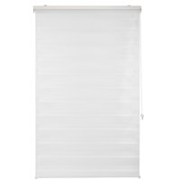 Chantilly - Cortina Duo 90 X 165 Cm Blanco
