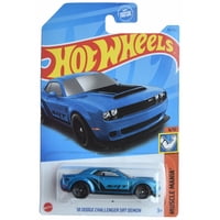 Coche Fundido A Presión Hot Wheels '18 Dodge Challenger Srt Demon 1:64