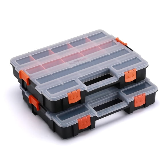 Organizador de cajas de herramientas AIRTOON entrelazadas con divisores extraíbles