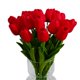 thumbnail image 1 of Tulipanes artificiales Nature’s Mimic 33 cm Rojo 20 unidades PU, 1 of 9