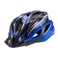Ioensy - Casco De Bicicleta Casco De Bicicleta Ligero Protector Para Patinaje Escalada Adulto Negro Azul