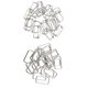 thumbnail image 4 of Conector cuadrado de la hebilla del metal 40pcs para la artesanía del bolso del diy de plata, 4 of 5