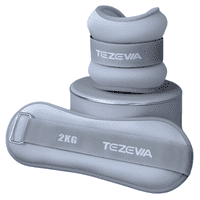 Telotenemos - 2 Pesas De Tobillo Muñeca Tobillera 2Kg C/U Total 4Kg