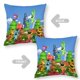 thumbnail image 2 of Critters Sonrientes Fundas de almohada de terciopelo con tema, regalos de funda de almohada, decoración para el hogar, cojín de lanzar, regalo de cumpleaños para fans y parejas. 45cm x 45cm., 2 of 6