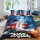 thumbnail image 2 of Serpiente Blanca Conjunto de sábanas temático, trío de piezas, cómodo y amigable con la piel, diseño único, regalo de decoración para el hogar para familiares, amigos y fans,140cm *210cm, 2 of 6