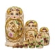 thumbnail image 5 of Mu?eca Rusa Anidada Figuras Tradicionales Apilables Para El Hogar Halloween Adultos 10 Capas Amarillo, 5 of 5