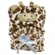 thumbnail image 1 of Wrap Your Little One in Softness with Our Newborn Cartoon Animal Baby Bath Towel Bodysuit - Perfect for Bath Time, Sleeping, and Babysitting!, 1 of 4