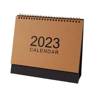 Magideal - Calendario Diario De Escritorio Con Tapa, Agenda, Calendario Diario De Pie 2023, Calendario De Escritorio Para Especiales, Tareas, Reuniones , Mediano Y Negro